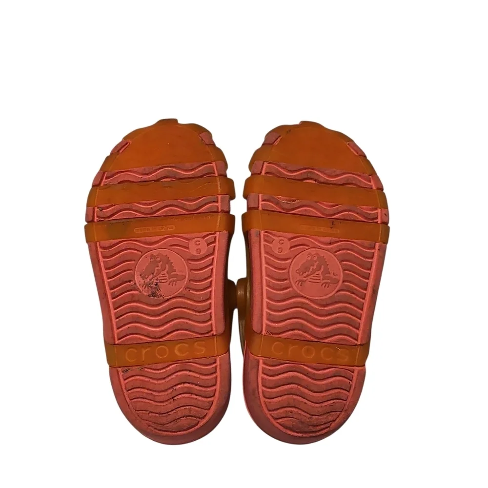 Orange/Pink Jelly Sandals